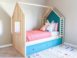 House Shaped Kid S Bed With Storage