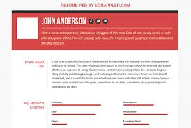 Templates and Examples   Joblers BootstrapBay creative free printable resume templates