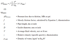 friction with roughness factor