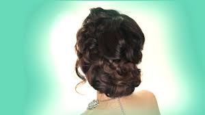This ornate braided knot hairstyle is radiant and magnificent. Prom Updo Hairstyle Easy Wedding Braids Hairstyles Youtube