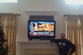fireplace tv mounting and wiring