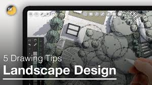 ipad drawing tips for landscape design