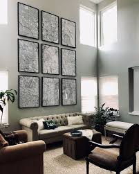Map Wall Large Wall Decor Living Room