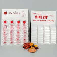 apple bags mini zips clear apple