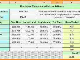 Free Online Timesheet Calculator With Lunch Break The Newninthprecinct