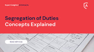 segregation of duties concepts