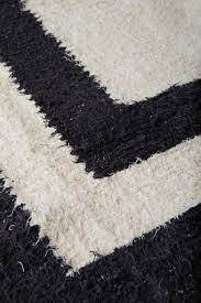 bryce black white 5x7 rug