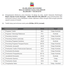 Ia ditubuhkan pada 1 januari 1997. Jawatan Kosong Di Majlis Daerah Kuala Selangor Tahun 2019 Appjawatan Malaysia
