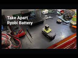 take apart ryobi battery how to