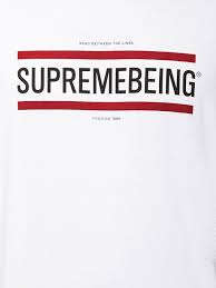 Buy Supremebeing White Logo T Shirt For Men Online In India