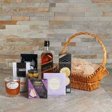 clic savoury liquor gift basket