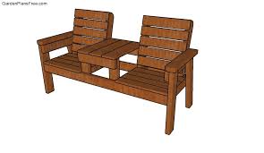 Double Chair Bench Plans Pdf