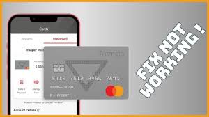 how to fix triangle mastercard app not
