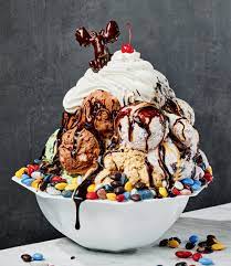 mount monadnock mega ice cream sundae