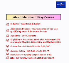 merchant navy course eligibility