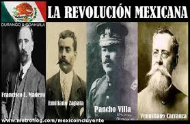 Resultado de imagen de la revolucion mexicana