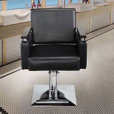 pu hydraulic barber chair wide styling