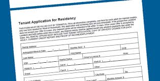 Rental Property Application Form