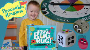 games for toddlers snug as a bug in a