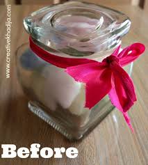 Design A Small Glass Jar With Painting