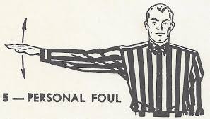 American Football Referee Signals Chart Student Handouts