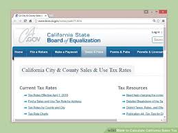How To Calculate California Sales Tax 11 Steps With Pictures