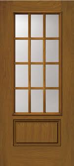 Exterior Woodgrain Fiberglass Doors