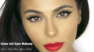 close set eyes makeup tips to make