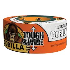gorilla tough and wide white duct tape