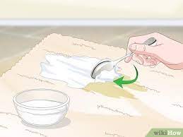 remove tea stains from carpet