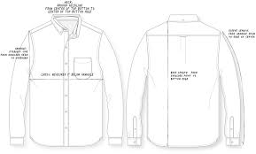 Sizechart Aw2016 Shirts 01 Button Down Grayers