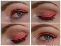 pink eye makeup and tutorial beauty