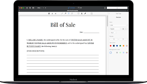 Free Bill Of Sale Form Template General Bill Of Sale Forms