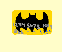 A credit card for bad credit is a traditional credit card that is designed for consumers who have poor credit scores. A Bat Credit Card Yes Drawception