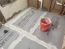 easily install cement board to prep for