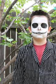 jack skellington halloween makeup