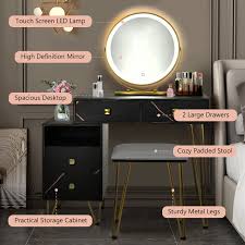 modern dressing table with storage