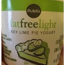 publix fat free light key lime pie