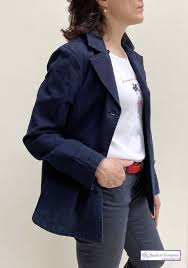 Women S Navy Blue Cotton Peacoat Jacket