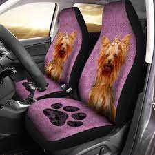 Yorkshire Terrier Dog Custom Car Seat