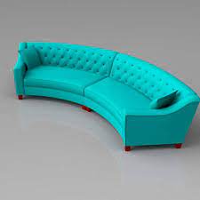 riemann tufted sofa 3d model