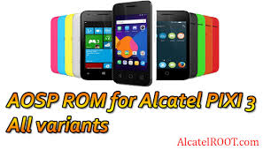 Download the official alcatel onetouch pixi 3 8079 stock firmware (flash file) for your alcatel device. Aosp Rom For Alcatel Pixi 3 All Variants 2018