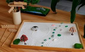 Mini Japanese Zen Garden Rake Desktop