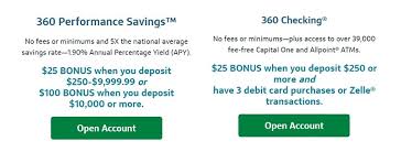 Maybe you would like to learn more about one of these? Capital One 360 Promotions 100 150 250 400 Checking Savings Bonuses Nationwide
