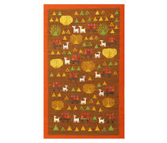 whimsical vine swedish kilim folk