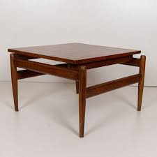 Vintage Solid Wood Coffee Table By Ico