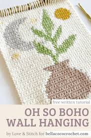 Oh So Boho Crochet Wall Hanging Bella