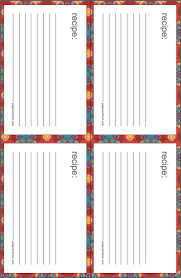 Printable Recipe Note Cards Download Them Or Print
