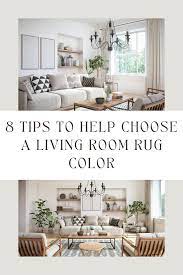 perfect rug color for your living room