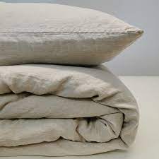 natural linen bedding set 140x200cm